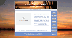 Desktop Screenshot of lakewaccamawbandb.com